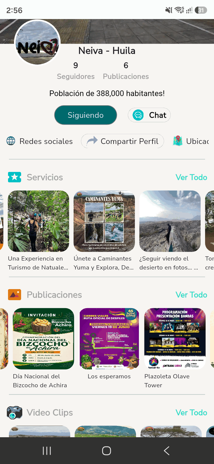 Perfil Empresa en VenXplor