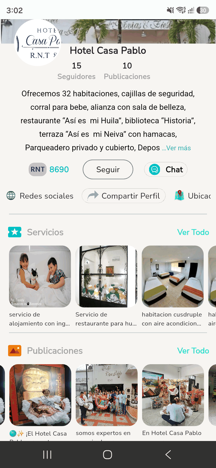 Perfil Municipio en VenXplor